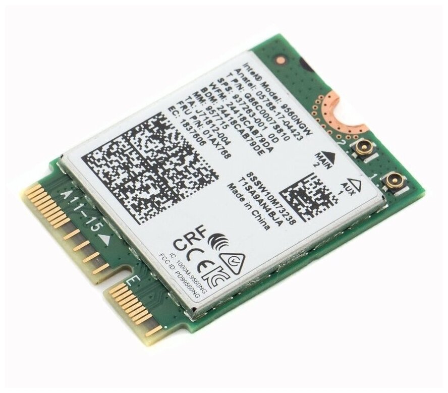 Модуль WiFi /Bluetooth Intel 9560NGW