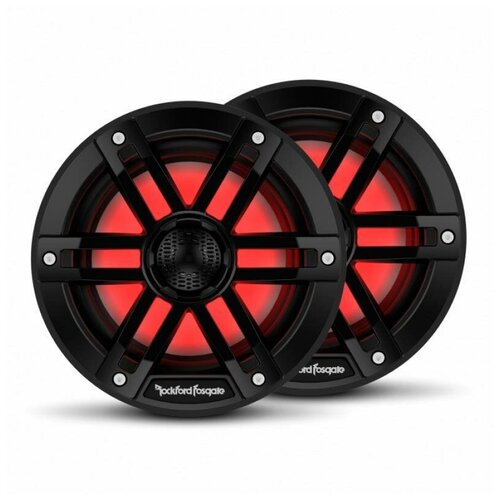 Влагозащищенные динамики 65 Rockford Fosgate M1-6B LED RMS 75Вт чёрный 2400000₽