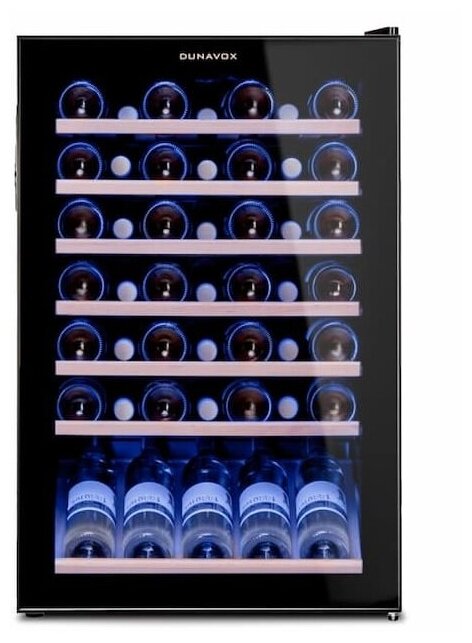 Винный шкаф для дома Dunavox DXFH-48.130 на 48 бутылок