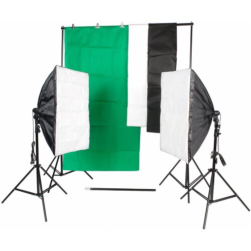 Комплект студийного оборудования Falcon Eyes KeyLight 245LED SB-BG KIT 1016500₽