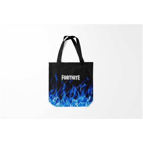 фото Сумка-шоппер / 40х40 см / геймерам / fortnite burnettie