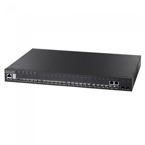 ECS4510-28F Edge-corE 22 x GE SFP + 2 x GE Combo (RJ45/SFP) + 2 x 10G SFP+ ports + 1 x expansion slot (for dual 10G SFP+ ports) ecs4510 28t edge core 24 x ge 2 x 10g sfp ports 1 x expansion slot for dual 10g sfp ports l2 stackable switch w 1 x rj45 console port 1 x