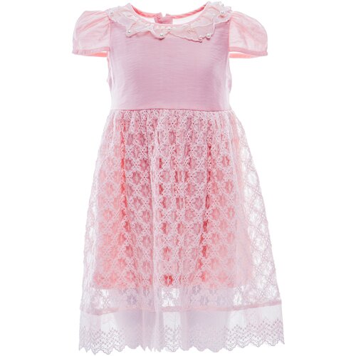 Платье Cascatto, размер 5-6/110-116, розовый платье cascatto размер 5 6 110 116 розовый