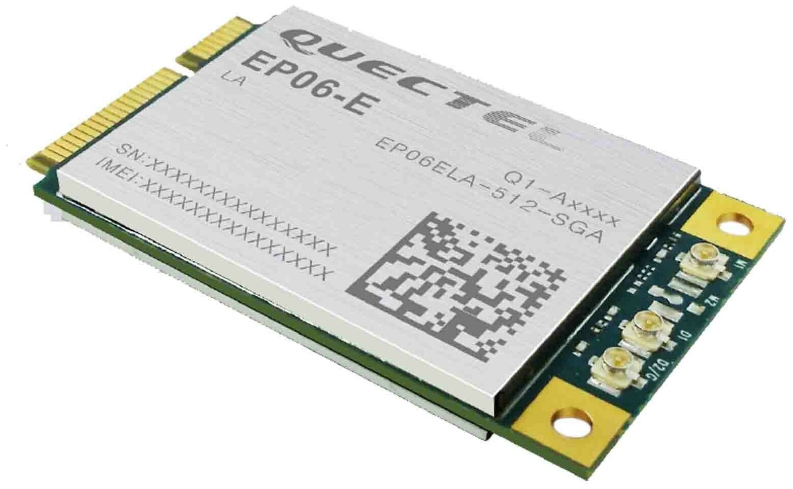 3G/4G модем Mini PCIe Quectel EP06-E с USB адаптером и пигтейлами
