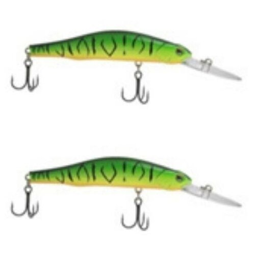 фото Воблер san-minnow pulsar profi 90s (holography) pf3621-7000 - 666, 2 шт sansan