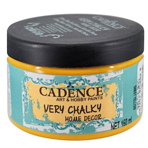 Акриловая краска Cadence Very Chalky Home Decor. Sweet Yellow-CH45