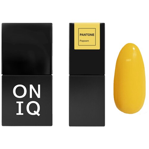 ONIQ гель-лак для ногтей Pantone, 10 мл, 253 Popcorn oniq гель лак для ногтей pantone 6 мл 012s rosewater