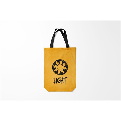 фото Сумка-шоппер / 31х42 см / геймерам / magic the gathering emblems light burnettie