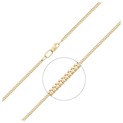 PLATINA jewelry Золотая цепочка 21-0113-060-1130-17, размер 45