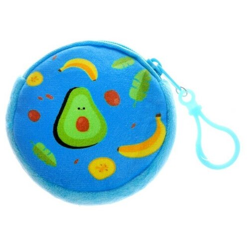 фото Кошелёк авокадо, на карабине, виды микс. в упаковке: 1 mountains