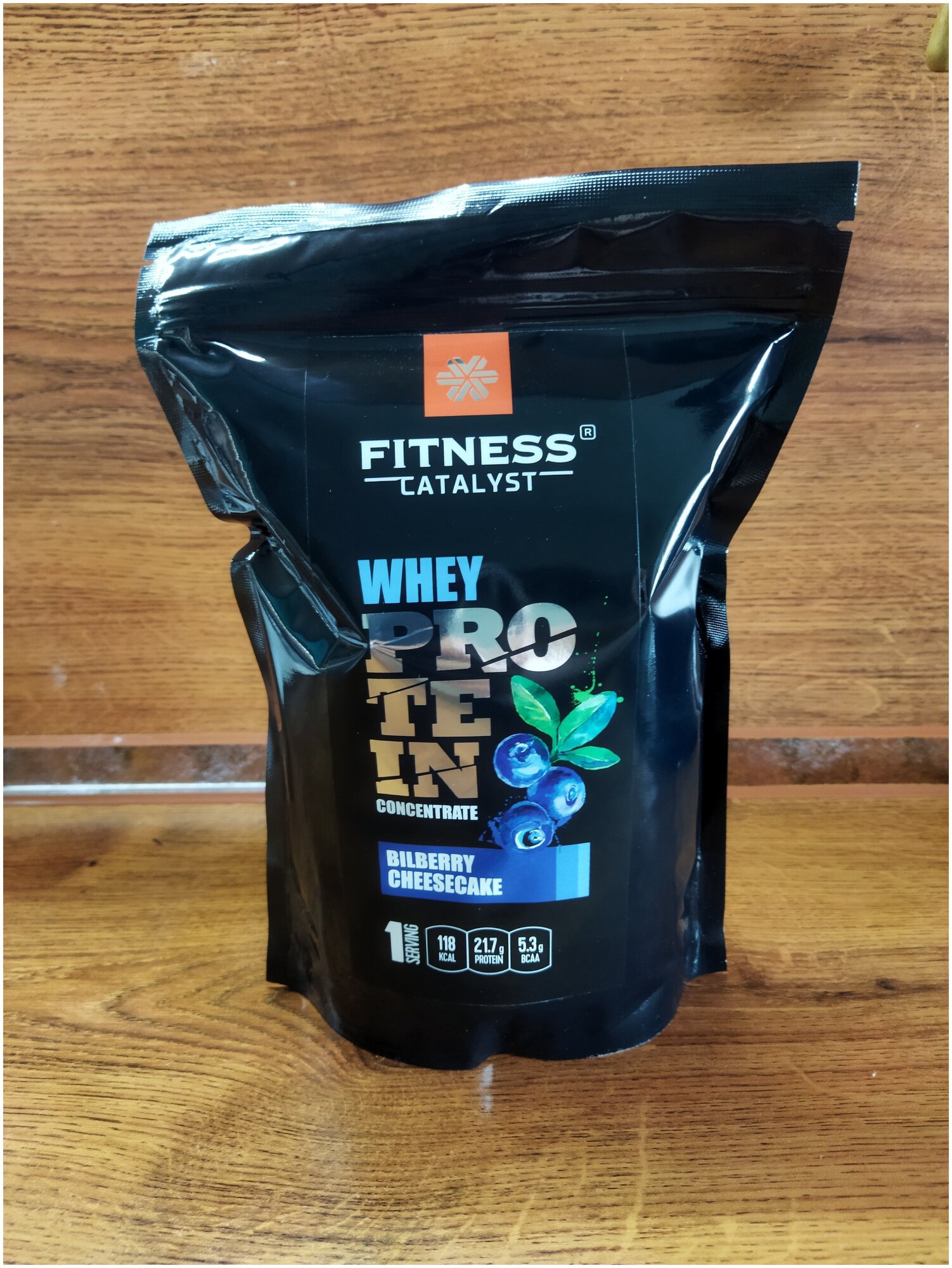 Сывороточный протеин Fitness Catalyst (черничный чизкейк), 500 гр.