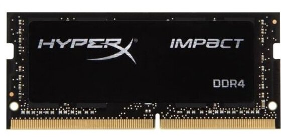 Оперативная память Kingston SO-DIMM DDR4 32Gb 3200MHz pc-25600 FURY Impact Black (KF432S20IB/32)