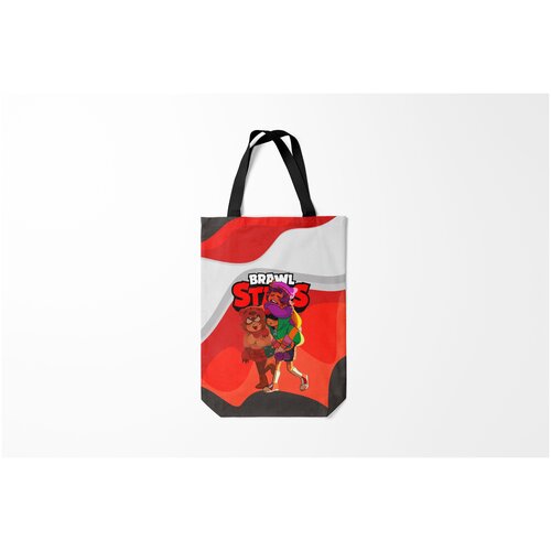 фото Сумка-шоппер / 31х42 см / геймерам / brawl stars burnettie