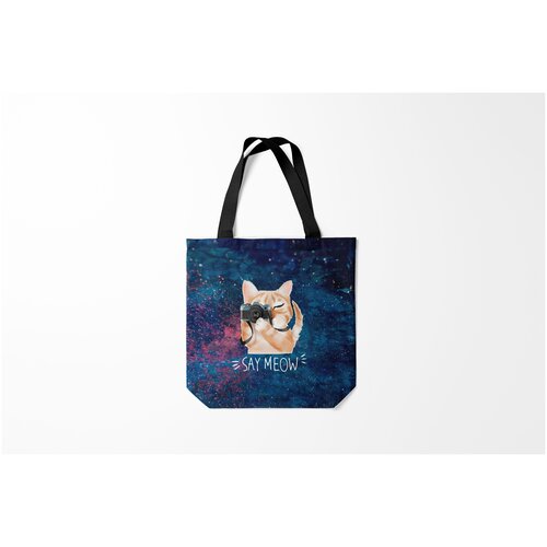 фото Сумка-шоппер / 40х40 см / профессии / фотограф say meow burnettie