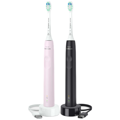 Набор электрических зубных щеток PHILIPS Sonicare HX3675/15 3100