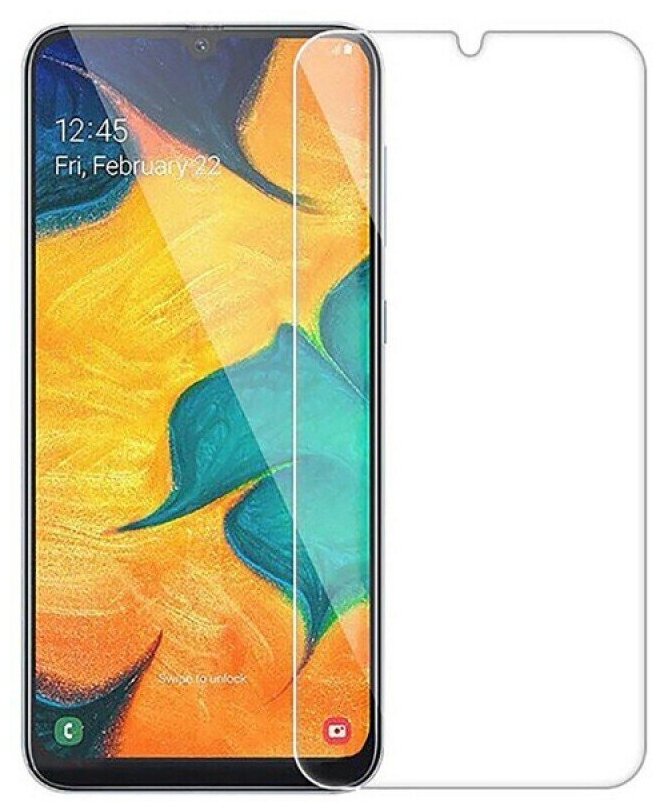 Защитное стекло 0,3мм (прозрачное, не полное покрытие) Samsung A20/A30/A30s/A50/самсунг А20 А50 А30с А50с стекло