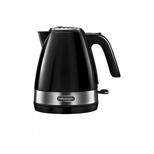 Чайник электрический Delonghi KBLA2001BK 17л 2000Вт черный корпус пластик 700400₽