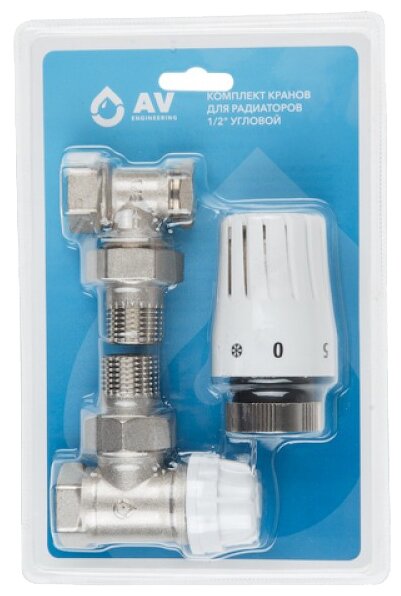 Термоголовка ручка крана для радиатора AV Engineering AVE144112