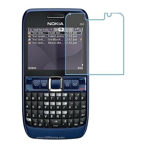 Nokia E6 защитный экран из нано стекла 9H одна штука