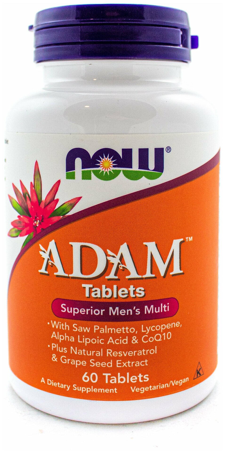 NOW Adam Superior Men's Multi 60 таблеток