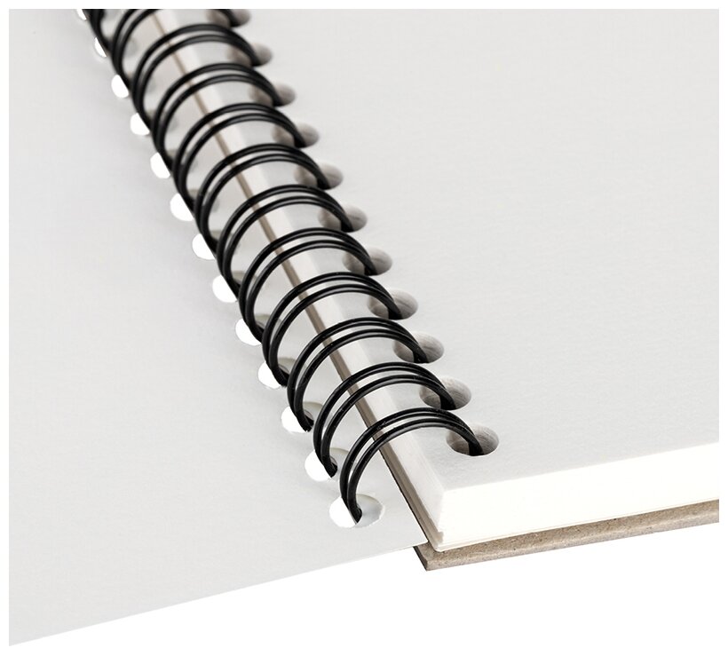 Блокнот на гребне Clairefontaine "Cray'ON" А3 30 л 160 г, мелкозернистый - фото №6
