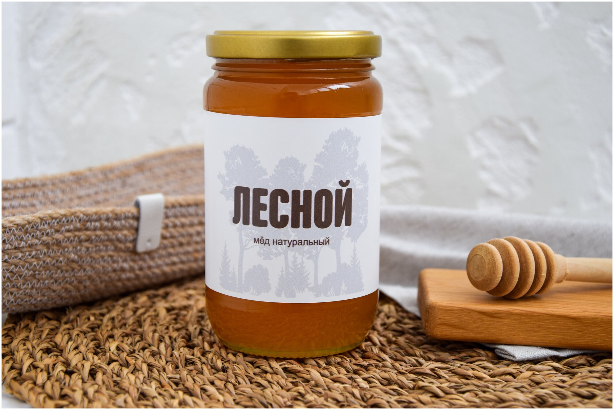 Мёд цветочный натуральный лесной 0,5 кг. / урожай 2022 года / ГОСТ / Honey day - фотография № 1