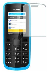 Фото Nokia 113 защитный экран Гидрогель Прозрачный (Силикон) 1 штука