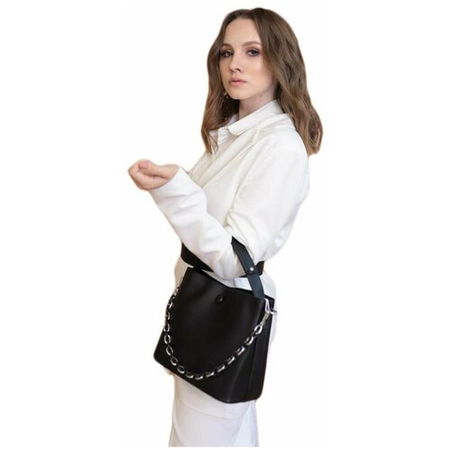 фото Сумка женская stylesum r 60001 черный (black) / сумка женская через плечо / шоппер / женские сумки