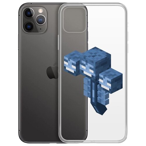 Чехол-накладка Krutoff Clear Case Иссушитель для iPhone 11 Pro Max чехол накладка krutoff clear case minecraft иссушитель для xiaomi poco x4 gt