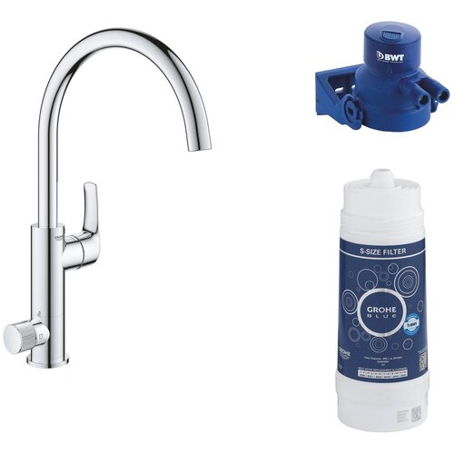 Смеситель для кухни (мойки) Grohe Blue Pure Eurosmart 119708 хром