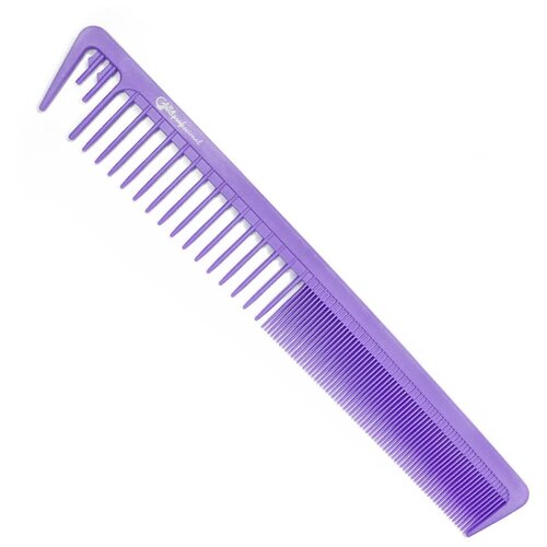 Купить Gera Professional, Расческа карбоновая для стрижки волос GPR00308, цвет фиолетовый