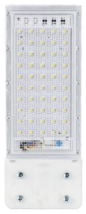 Glanzen уличный консольный светильник RPD-0030-50-k, 50 Вт, цвет арматуры: серый, цвет плафона белый