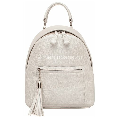 фото Женский кожаный рюкзак blackwood jessie silver grey