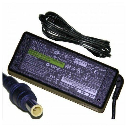 Для Sony VAIO VGN-TT190UBX Зарядное устройство блок питания ноутбука (Зарядка адаптер + сетевой кабель/ шнур)