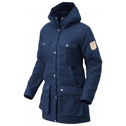 фото Парка женская fjallraven greenland parka w uncle blue, размер l