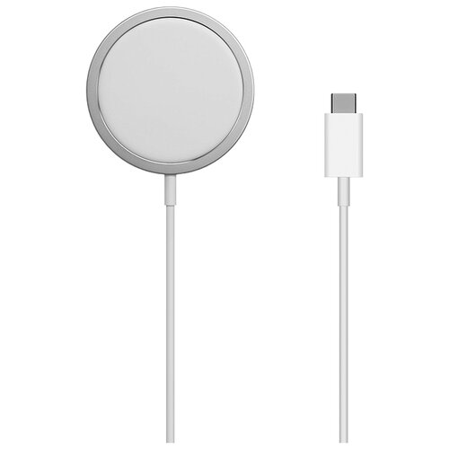 Беспроводное зарядное устройство COTEetCI WS-28 MagSafe Charger, мощность Qi: 15 Вт, белый