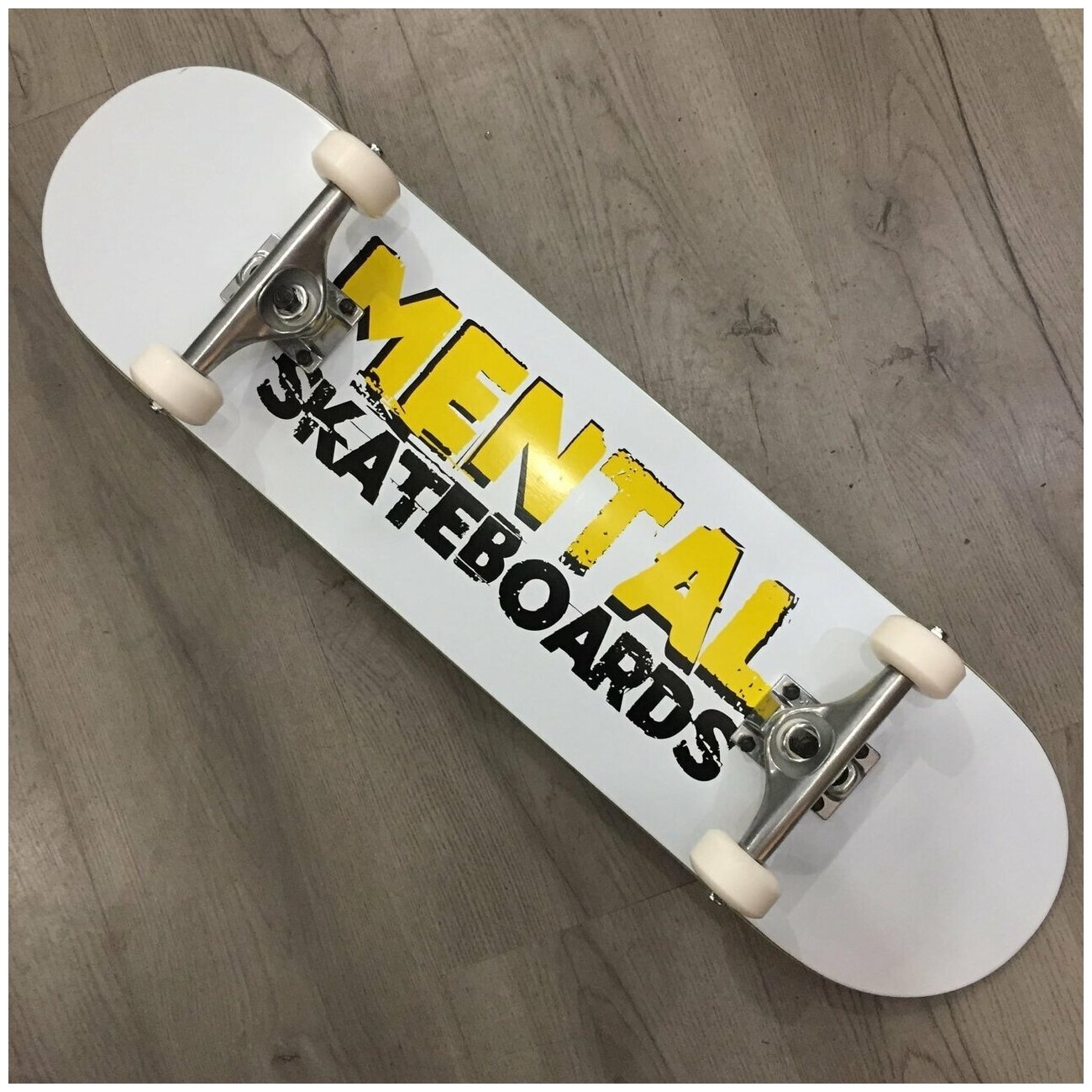 Скейтборд Mental Skateboards White 8.125"