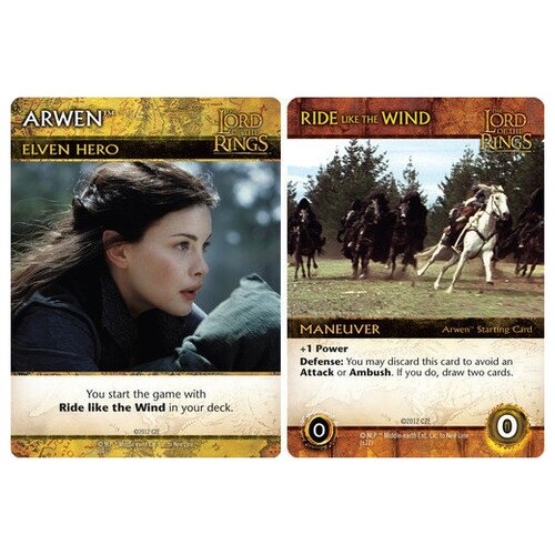 The Lord of the Rings: The Two Towers Deck-Building Game – Arwen (дополнение) настольная игра dark souls the board game the painted world of ariamis core set на английском