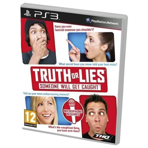 Игра Truth or Lies Someone Will Get Caught Playstation 3, Английская версия