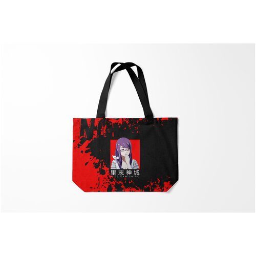 фото Сумка-шоппер / 46х35 см / аниме / токийский гуль rize kamishiro tokyo ghoul burnettie