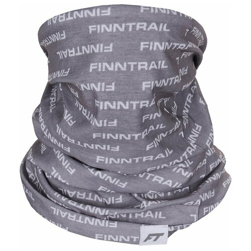 фото Шарф-труба finntrail, размер one size, серый