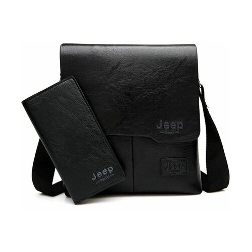 Комплект сумок планшет , фактура гладкая, черный
