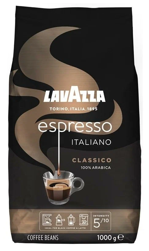 Кофе в зернах Lavazza Espresso Italiano Classico (Эспрессо Италиано Классико) 1кг - фотография № 3