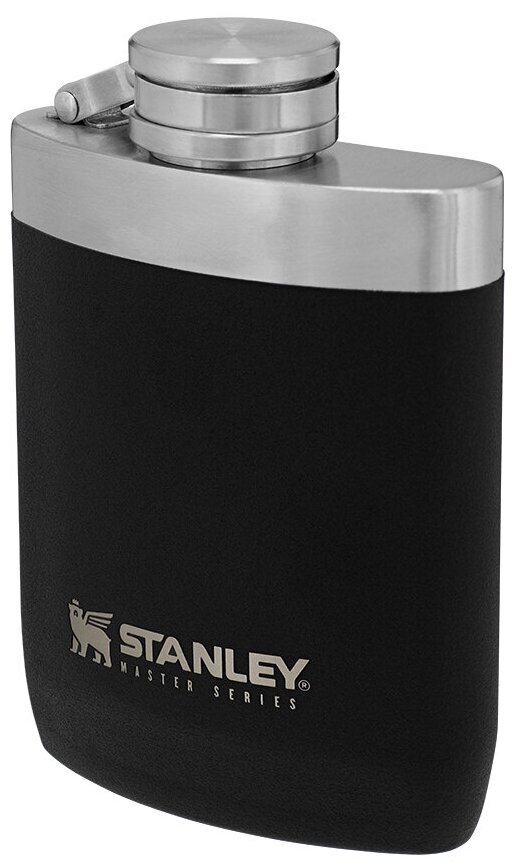 Термос-фляга STANLEY Master SS Vacuum Flask, 0.23 л, черный - фотография № 7