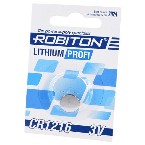 robiton батарейка robiton profi cr123a bl1 r cr123a bl1 Robiton Батарейка Robiton PROFI R-CR1216-BL1