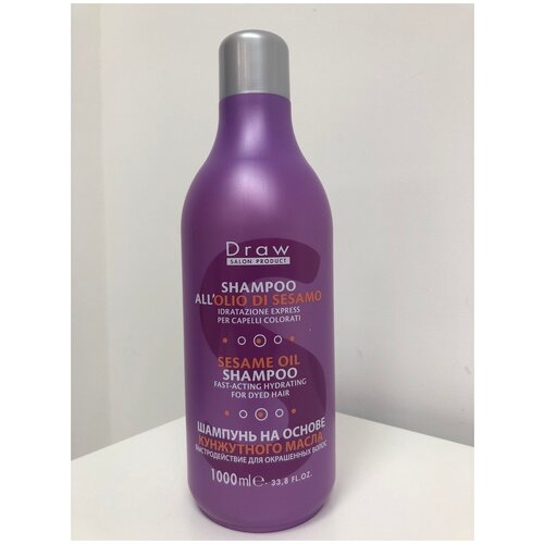 Draw Шампунь на основе кунжутного масла 1000 мл