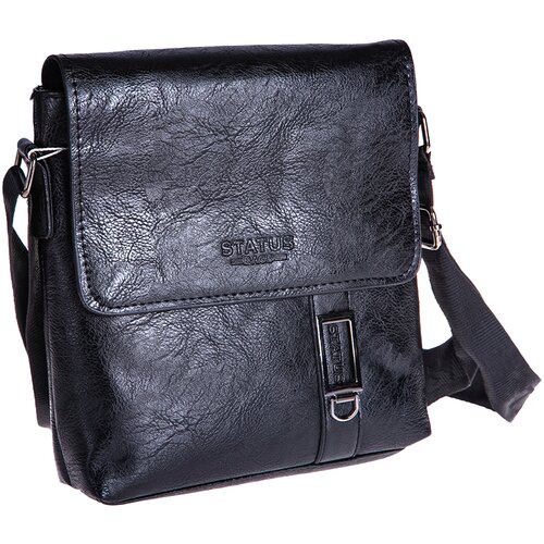 фото Сумка планшет , фактура рельефная, черный the golden tenet