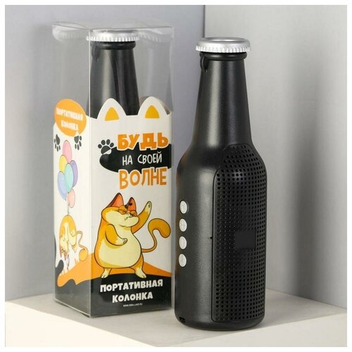 Портативные колонки Like me Портативная колонка Бутылка черная модель ES-02 221 х 7 см 155000₽