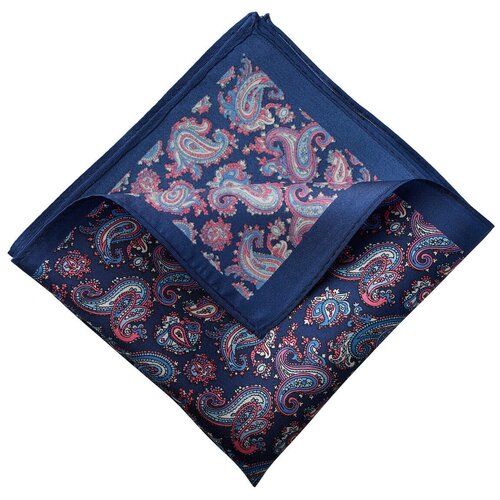 фото Платок шелковый bernd hennes bernd hennes размер:26 х 26 см цвет: синий арт. 2703-1