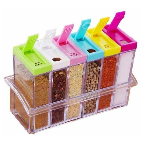 Контейнеры для специй / Банки для специй / Ёмкость для приправ / Набор для специи / Органайзер для специй